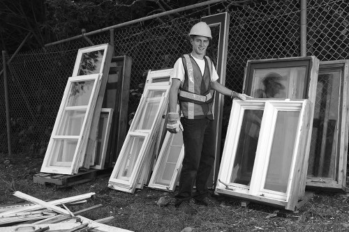 Flat clearance professionals removing furniture from a flat in Shepherdsbush