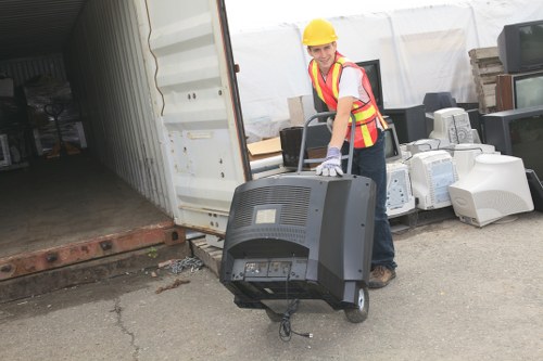 Community participating in waste removal initiatives in Shepherds Bush