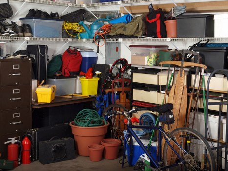 Organized loft space after clearance in Shepherdsbush